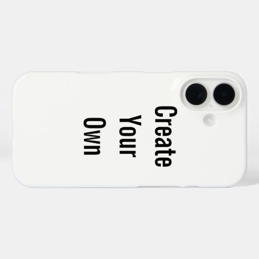 Creëer Uw eigen Case-Mate iPhone Case (Achterkant (horizontaal))