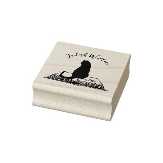 Creëer Uw eigen  Cat Custom Books Rubberstempel (Stempel)