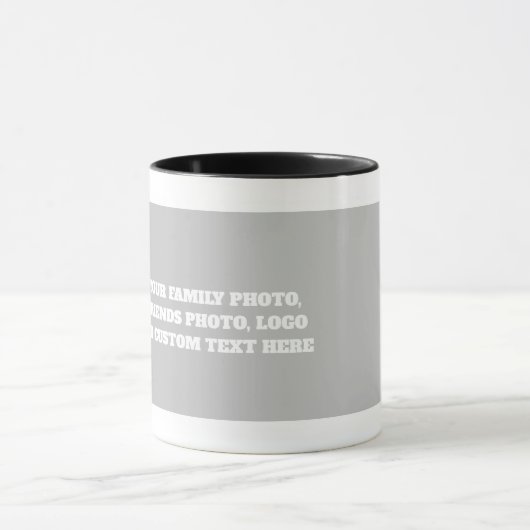 Creëer Uw eigen Ceramic Custom Photo LOGO Mok (Midden)
