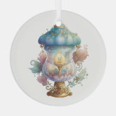 Creëer Uw eigen Charming Fairy Lamp Glas Ornament (Achterkant)