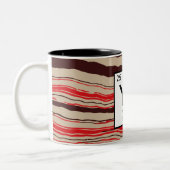 Creëer uw eigen chemische element tweekleurige koffiemok (Links)