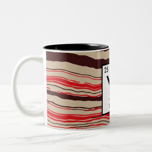 Creëer uw eigen chemische element tweekleurige koffiemok (Links)