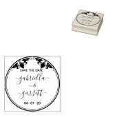 Creëer Uw eigen cirkel Sla de datum op Rubberstempel (Gestempeld)