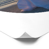 Creëer Uw Eigen Cirkelvorm Huwelijksfoto Poster (Hoek)