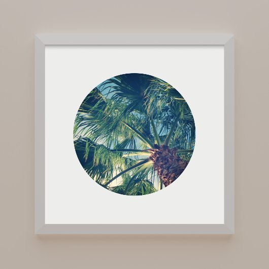 Creëer Uw eigen cirkelvormfoto Poster