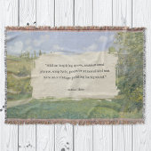 Creëer uw eigen citaat  schilderij deken