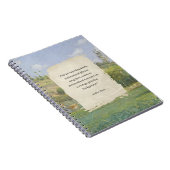 Creëer uw eigen citaat  schilderij notitieboek (Rechterzijde)