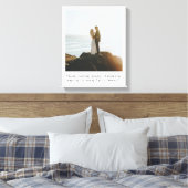 Creëer uw eigen citaatfoto canvas afdruk (Insitu (Slaapkamer))