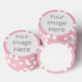 Creëer Uw eigen Clay Poker Chips, Solid Edge Pokerchips (Opstapeling)