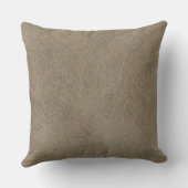 Creëer Uw eigen coffee lederen monogram Kussen (Achterkant)