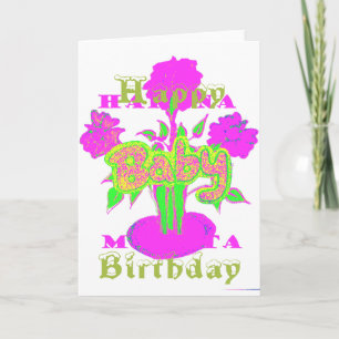 Creëer Uw eigen Colorful Happy Birthday  Kaart