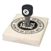 Creëer uw eigen Cool Urban Business Logo Rubberstempel (Stempel)