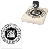 Creëer uw eigen Cool Urban Business Logo Rubberstempel (Gestempeld)
