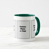 Creëer uw eigen coole gepersonaliseerde vier foto- mok (Voorkant rechts)