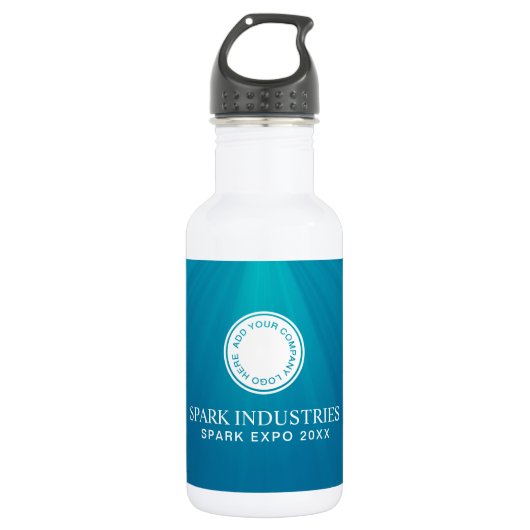 Creëer Uw eigen Corporate Giveaway Waterfles (Voorkant)