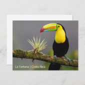 Creëer Uw eigen Costa Rica Foto Briefkaart (Voorkant / Achterkant)