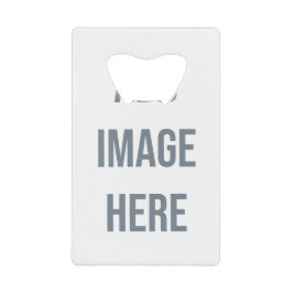 Creëer Uw eigen creditcard Fles Open Creditkaart Flessenopener