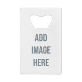 Creëer Uw eigen Creditkaart Flessenopener (Achterkant)