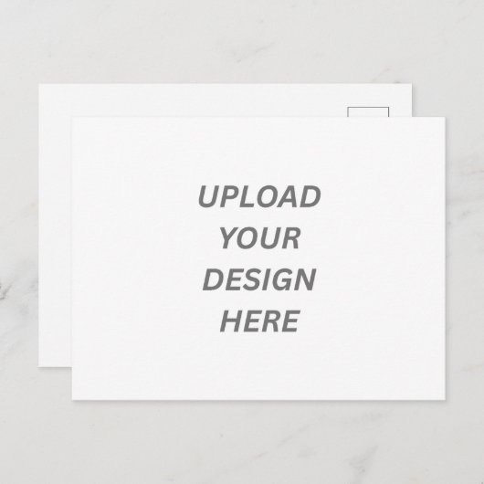 Creëer Uw eigen Custom Design Briefkaart Uitnodigi (Voorkant / Achterkant)