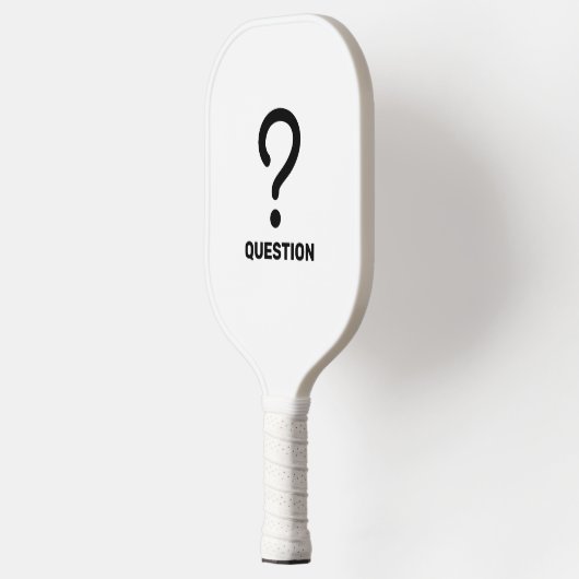 Creëer Uw eigen Custom Design Vraag Commentaar Pickleball Paddle (Links)