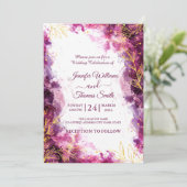 Creëer uw eigen Custom Save the Date Wedding Kaart (Staand voorkant)