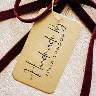 Creëer uw eigen Custom Script Eenvoudig "Handmade  Rubberstempel