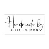 Creëer uw eigen Custom Script Eenvoudig "Handmade  Rubberstempel (Afrduk)