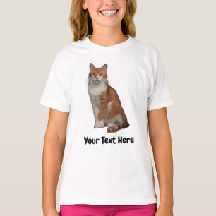 Creëer Uw eigen Cute Cat-foto T-shirt