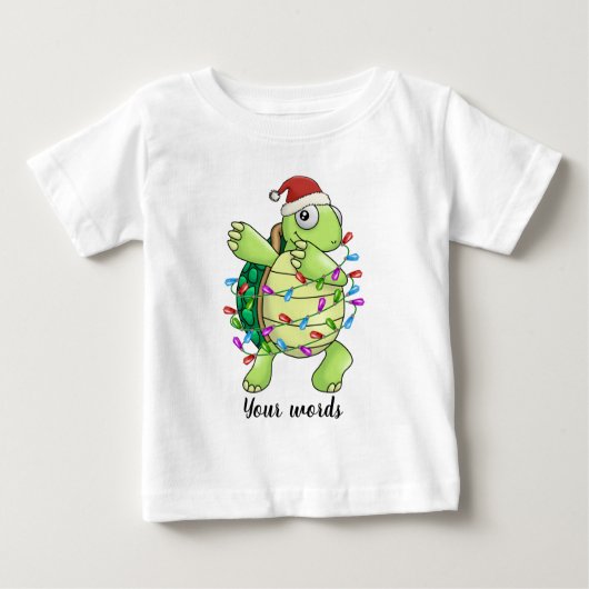 Creëer Uw eigen Dabbing Kerstschildpad (Voorkant)