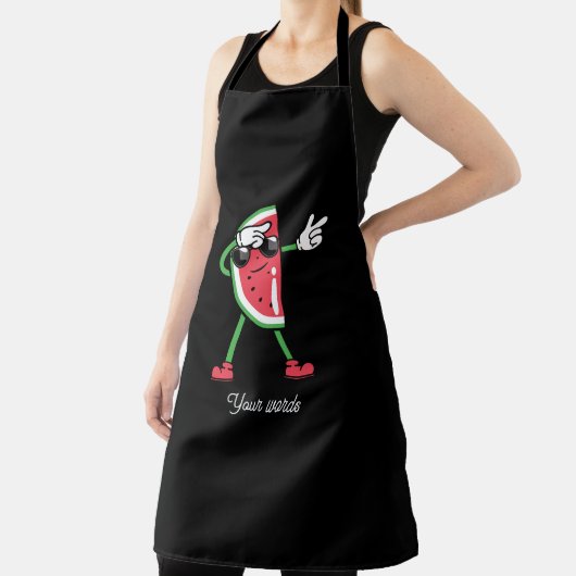 Creëer Uw eigen Dabbing Watermeloen Schort (Insitu)