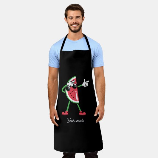 Creëer Uw eigen Dabbing Watermeloen Schort (Gedragen)