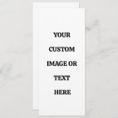 Creëer uw eigen dag van Briefpapier - bruiloft (Voorkant / Achterkant)