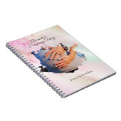 Creëer Uw eigen dagboek Zwangerschap Aangepaste fo Notitieboek (Rechterzijde)