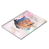 Creëer Uw eigen dagboek Zwangerschap Aangepaste fo Notitieboek (Linkerzijde)