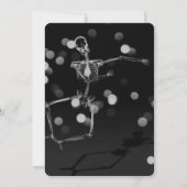 Creëer Uw Eigen Dansende Röntgenfoto Skeleton Wedd Kaart (Achterkant)