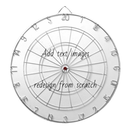 Creëer Uw eigen Dartbord (Voorkant)