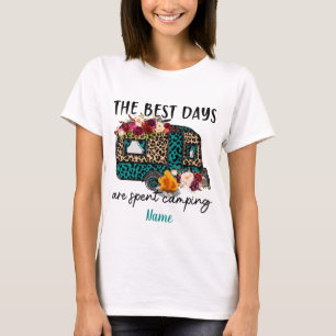 Creëer Uw eigen de beste dagen worden doorgebracht T-shirt