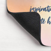 Creëer Uw eigen deegment Motivatie citaat Muismat (Hoek)