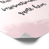 Creëer Uw eigen deegment Motivatie citaat Poster (Hoek)