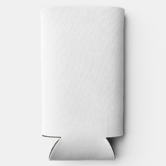 Creëer uw eigen design schuim Slim Seltzer Blikjeskoeler (Achterkant)