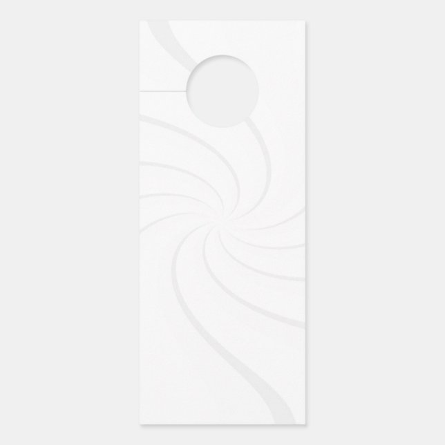 Creëer Uw eigen Deurhanger (Voorkant)