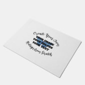 Creëer Uw eigen Deurmat (Schuin)