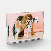 Creëer Uw Eigen Dierenliefhebber Keepsake Edelstee Fotoblokken (Links)