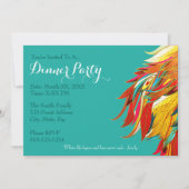 Creëer Uw eigen Dinner Party Uitnodiging (Voorkant)