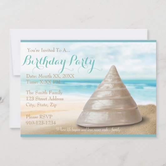 Creëer Uw eigen Dinner Party Uitnodiging (Voorkant)