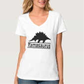 Creëer uw eigen dinosaurus naam dinosaurus familie t-shirt (Voorkant)