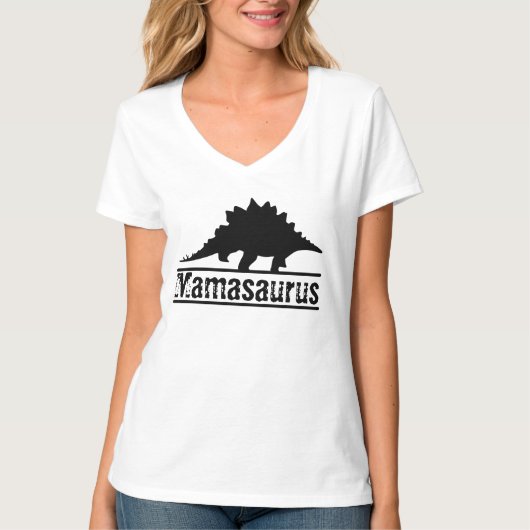 Creëer uw eigen dinosaurus naam dinosaurus familie t-shirt (Voorkant)