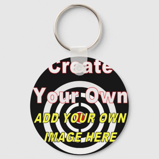 Creëer Uw eigen, direct product Sleutelhanger (Voorkant)