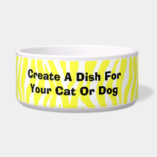Creëer uw eigen Dish voor uw onderhuidse hond of k Voerbakje