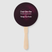 Creëer Uw eigen. Dit aanpassen Handwaaier (Voorkant)